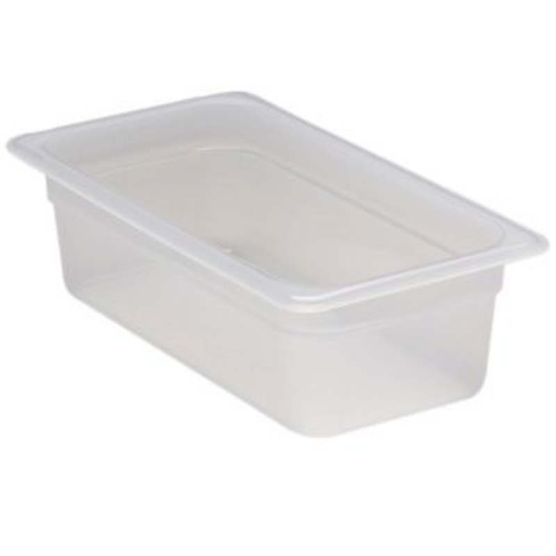 Cambro, Insert/Food Pan, Translucent, 1/3 Size 4" Deep, 341PP190