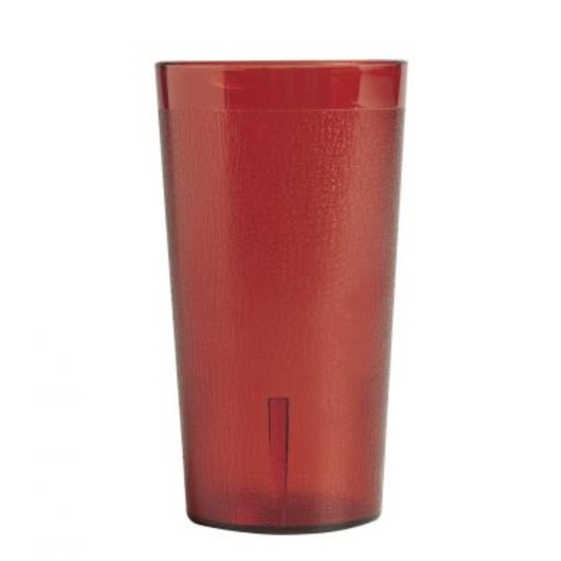 Cambro, Tumbler, Plastic  Red, 20 Oz