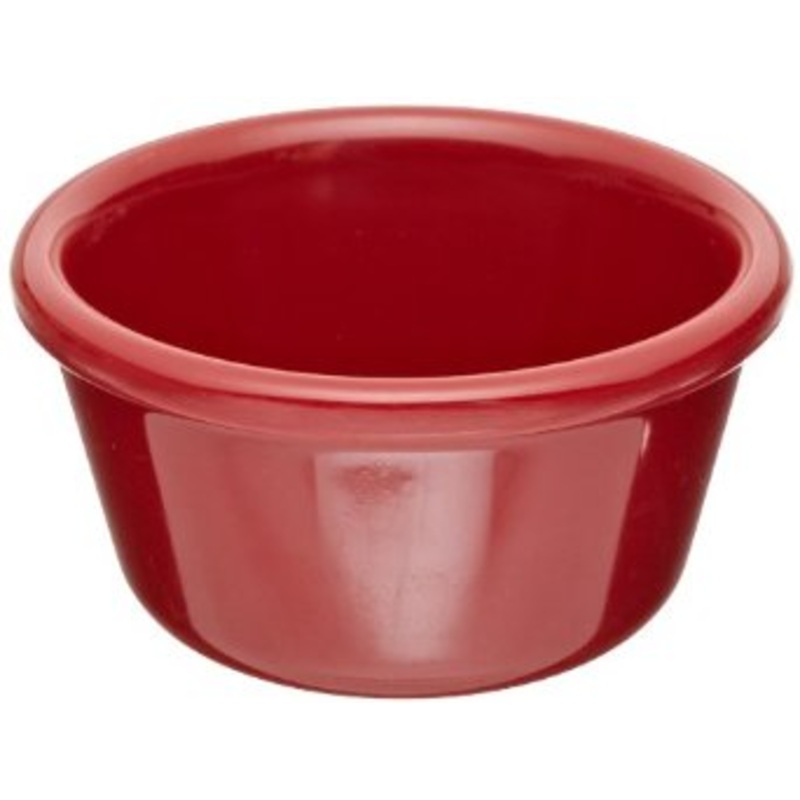 Carlisle Ramekin, Red, Melamine, 3 Oz, S28058  *