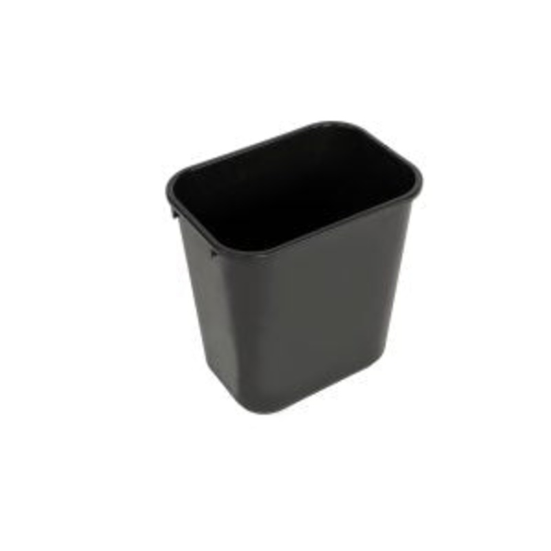 Globe Soft Wastebasket 26L Black 9756BLA