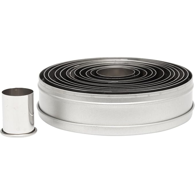 Ateco  12 Piece Plain Round Cutter Set 5457