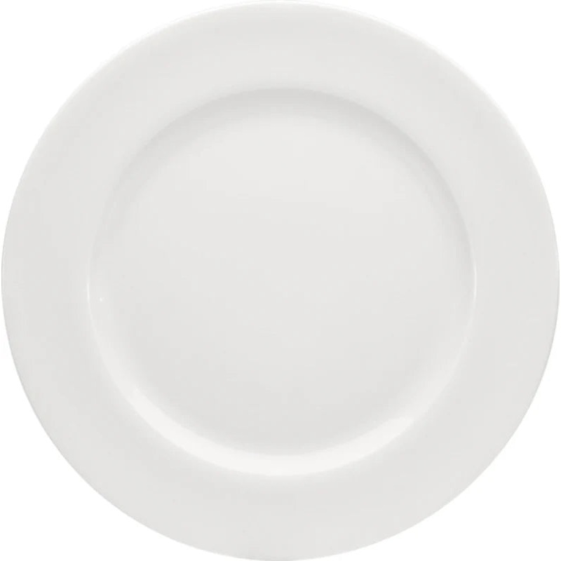 Bauscher Plate 8 3/10" Round, Wide Rim 700621