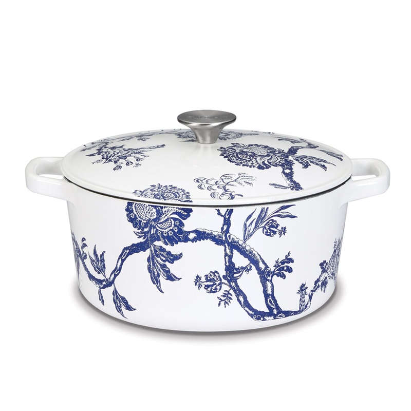 Caskata 5 Qt. Round Covered Casserole / Dutch Oven 1/1EA CI650-25CKAC