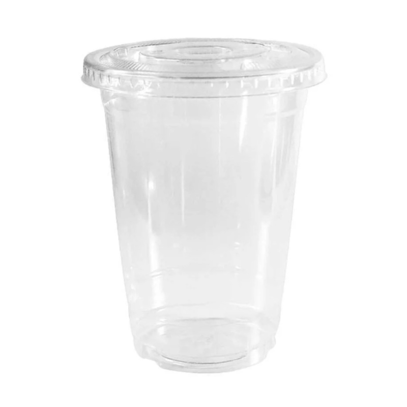 Globe Clear Lids fits 12oz - 20oz cups - case of 1000