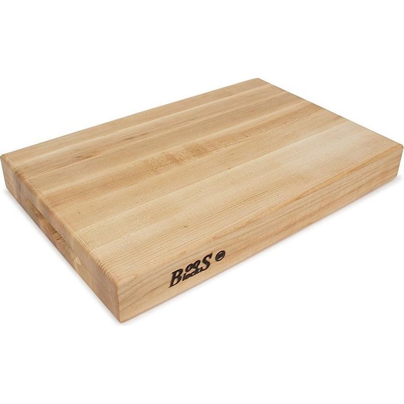 John Boos Maple Cutting Board, 18" x 12" x 2.25" RA01