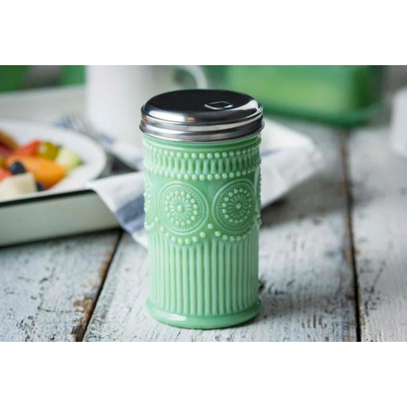 TableCraft - Sugar Shaker, 9 oz, Jadeite Glass-HJ810