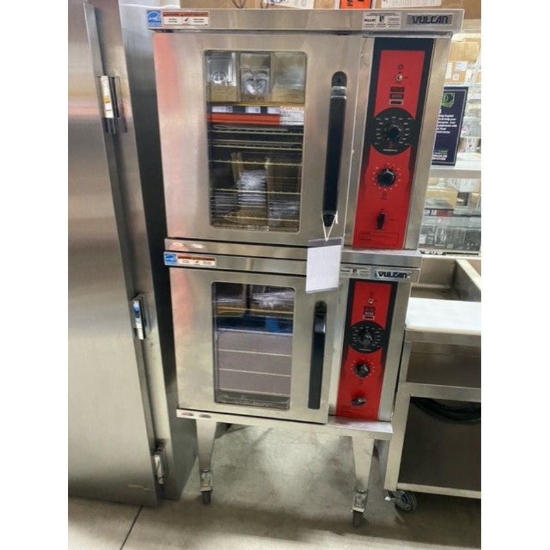 Vulcan Double Stacked Natural Gas Convection Oven GCO22D
