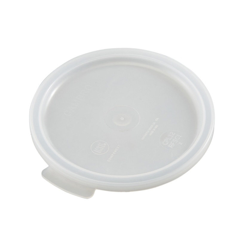 1 Qt. White Round Lid