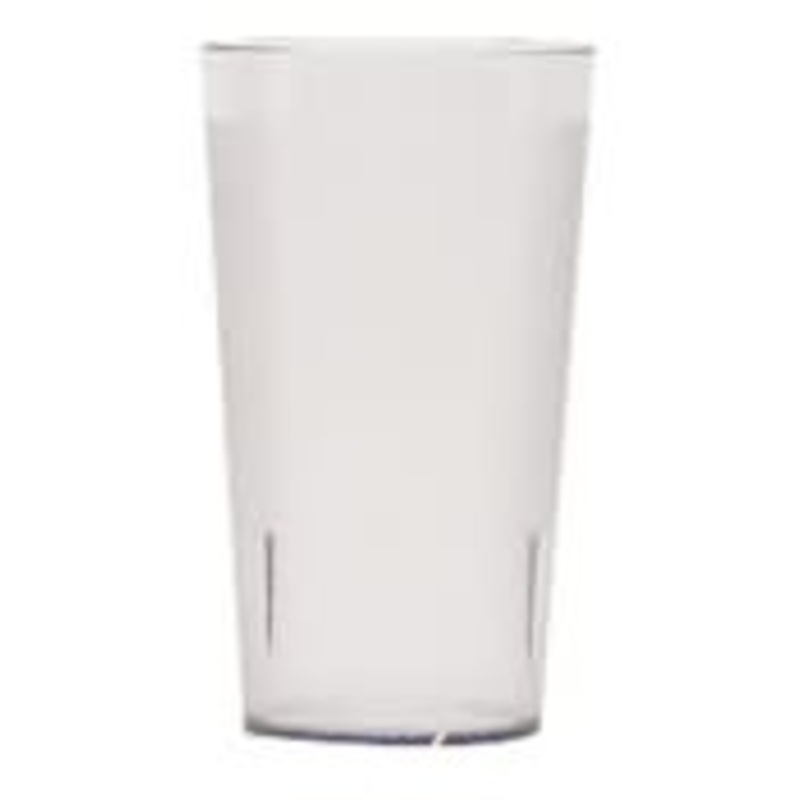8oz Clear Plastic Tumbler