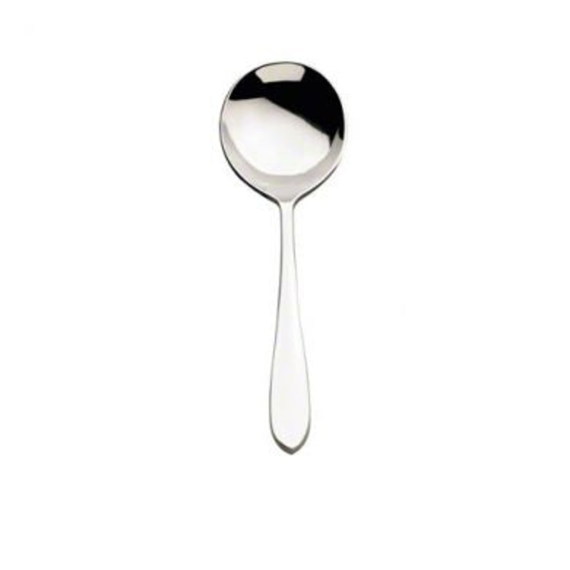 Browne 502113 Round Soup Spoon - Eclipse, Pack of 12