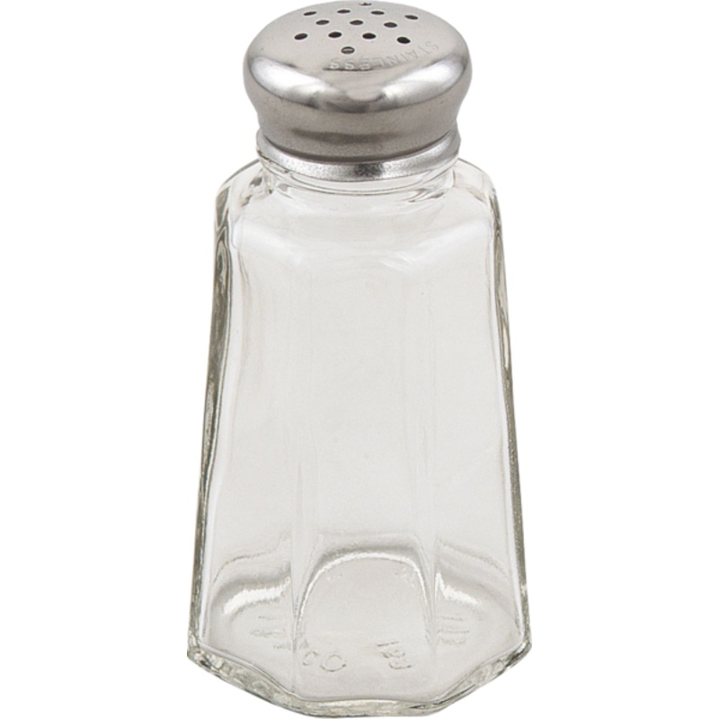 Browne 571912 1oz Salt/Pepper Glass Shaker (1 Each)