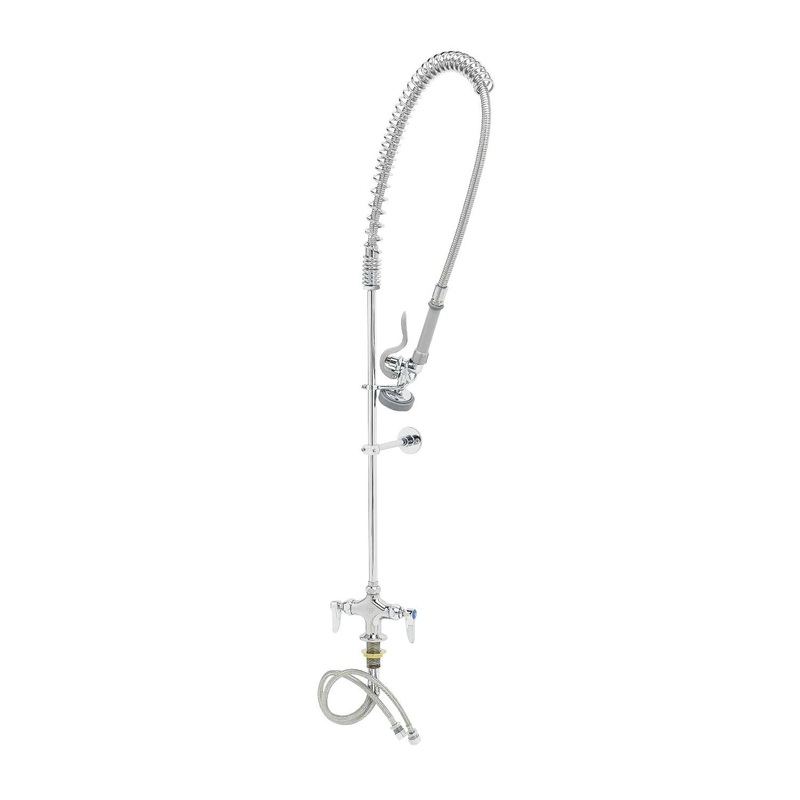 T&S Brass Easy Install Pre-Rinse Unit with bracket 43B113B 1/1EA*