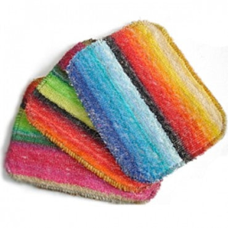 Worlds Best 3pk Flat Pot Scrubber