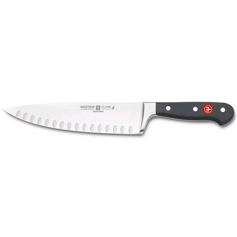 Wusthof Classic 8" Hollow Gr. Chefs Knife 1040100220