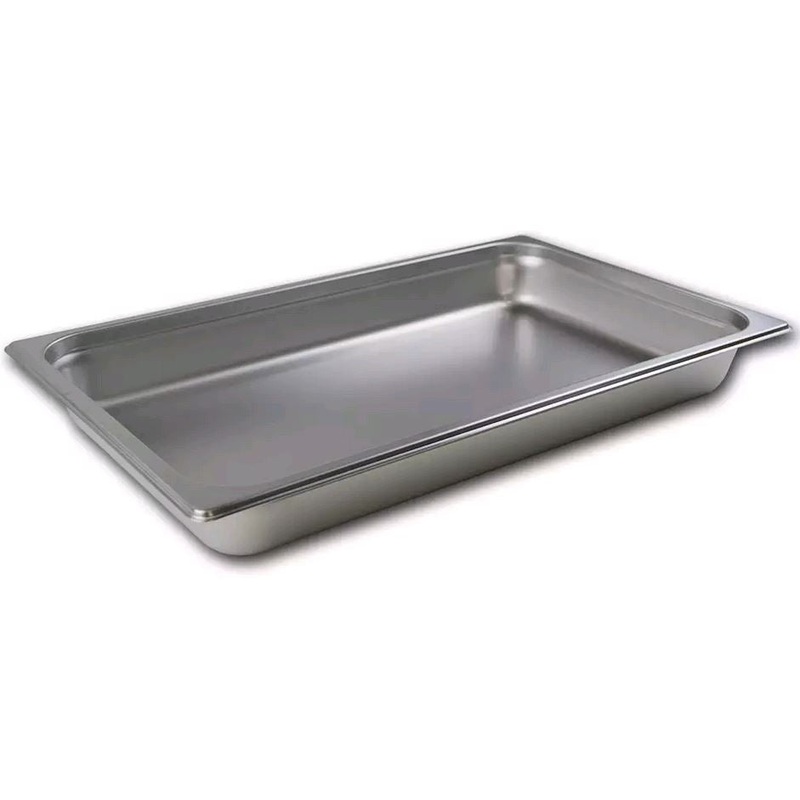 Browne 1/1 Size 2.5" Deep Stainless Steel Food Pan 5781102