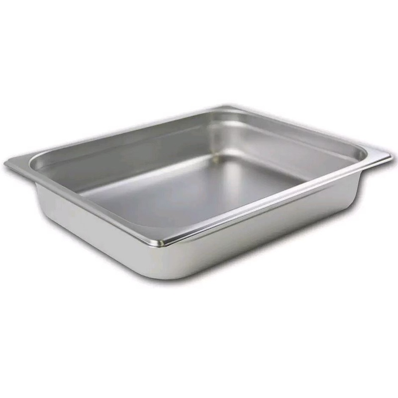 Browne 1/2 Size 2.5" Deep Stainless Steel Food Pan 5781202