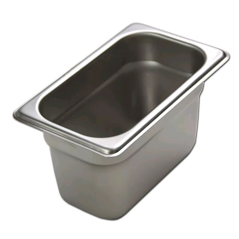 Browne 1/9 Size 4" Deep Stainless Steel Food Pan 5781904