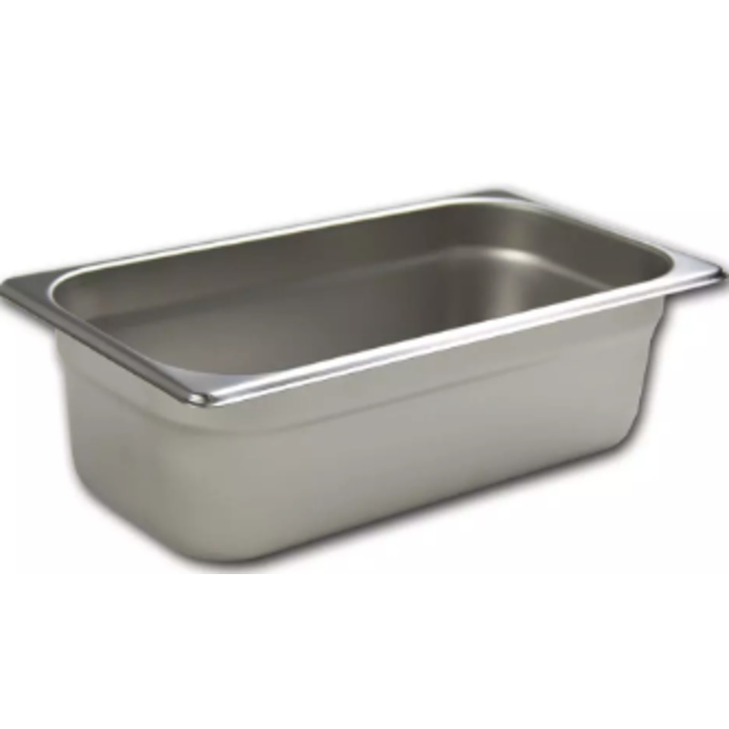 Browne, Insert/Food Pan, S/S, 1/3 Size 4" Deep, 5781304