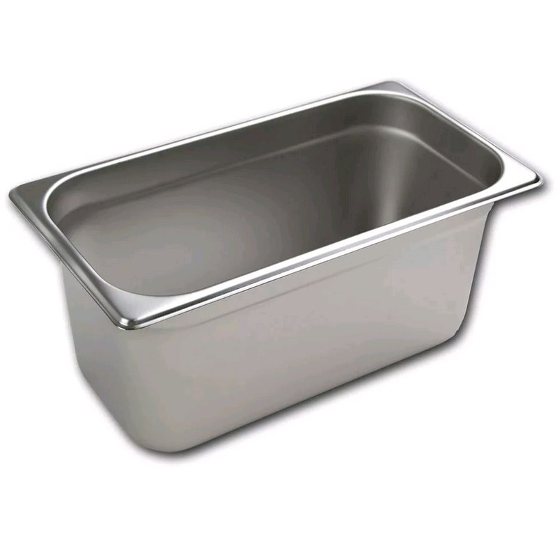Browne Insert/Food Pan, S/S, 1/3 Size 6" Deep 5781306