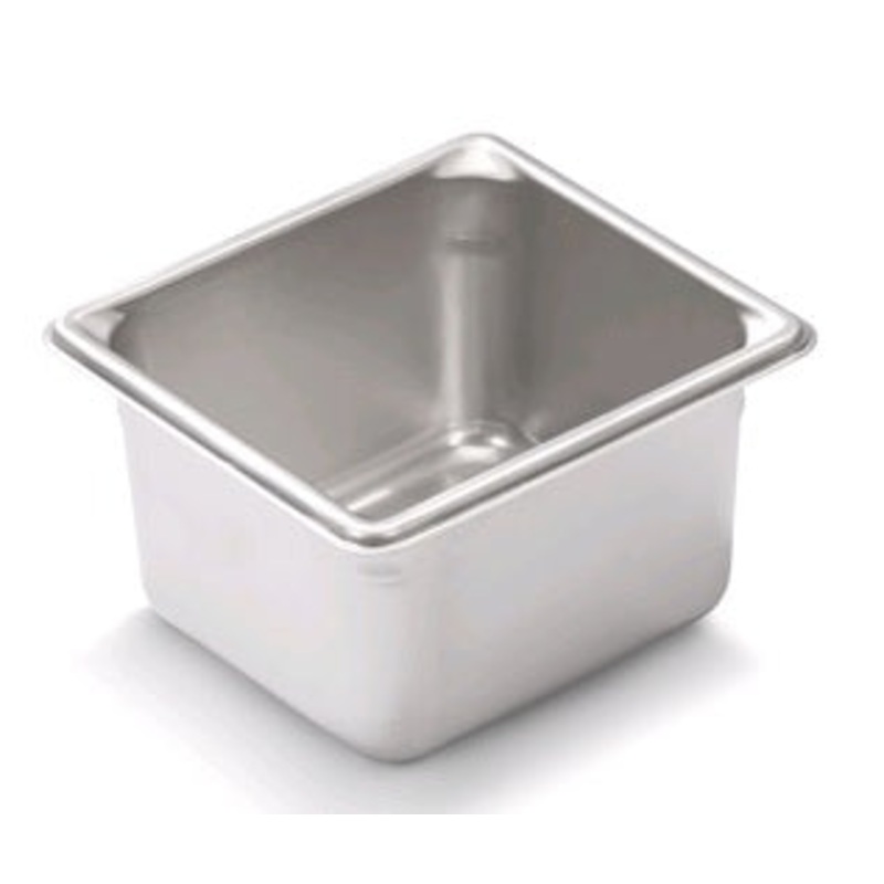 Vollrath Insert/Food Pan, S/S, 1/6 Size 4" Deep, 30642