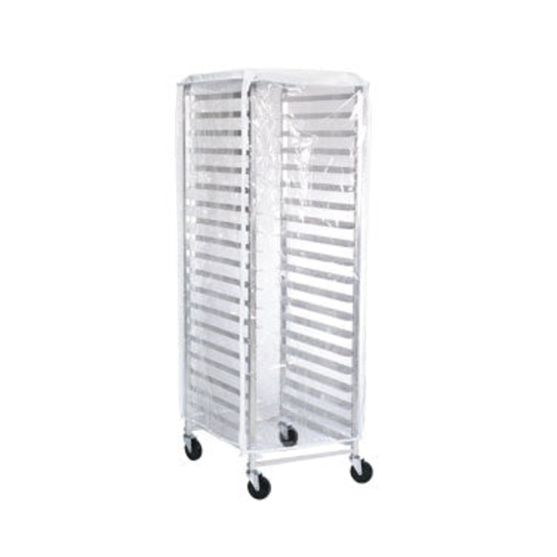 Browne 57913400 End Load Rack Cover w/ Hand Strap, Clear PVC (1 Each)