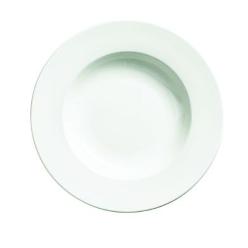 Browne Palm 12 Pasta Bowl. 20oz. White