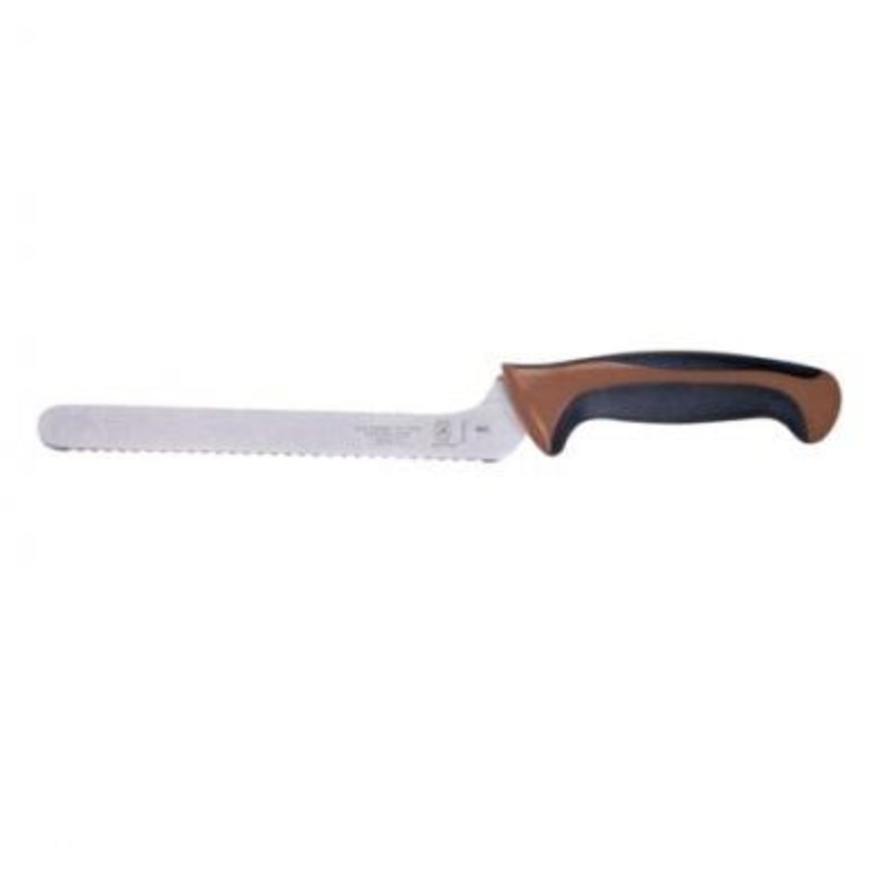 Millennia Brown Offset 8" Bread Knife