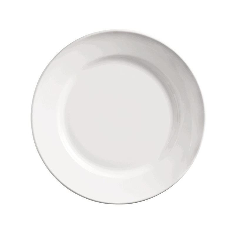 Porcelana Wide Rim 12" Plate