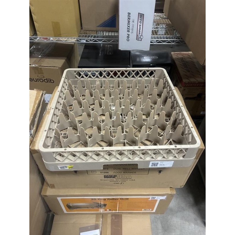 RACK-MASTER 30 compartment Full-Size Glass Rack & Extender TR12HH*