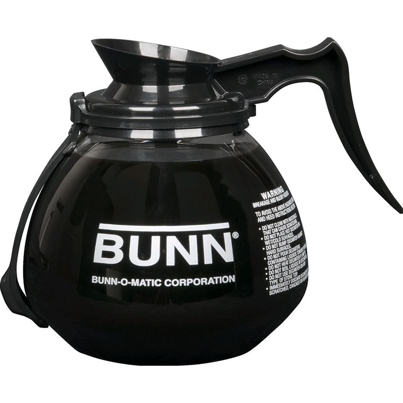 Glass Decanter (Package of 3) 64oz Black Lid With RFID Tag
