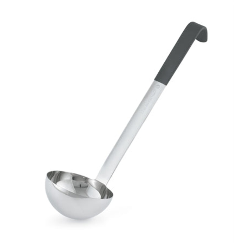 Jacob's Pride 3 oz. Black Handle Ladle