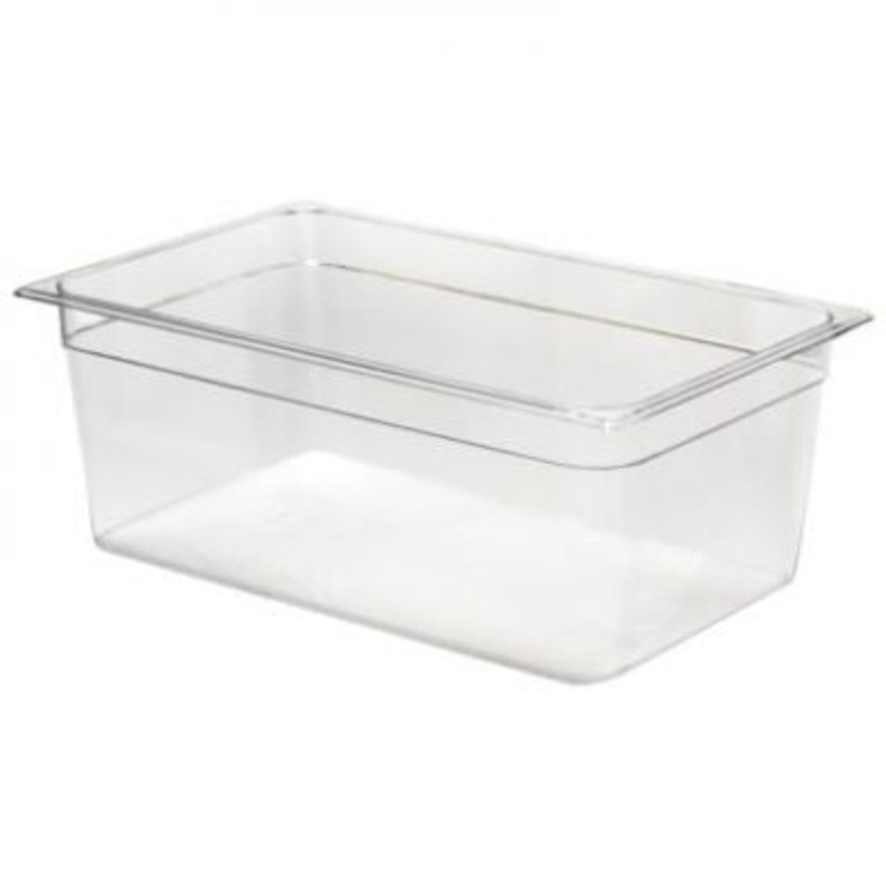 Rubbermaid 1/1 Size 8" Deep Clear Food Pan 2020797