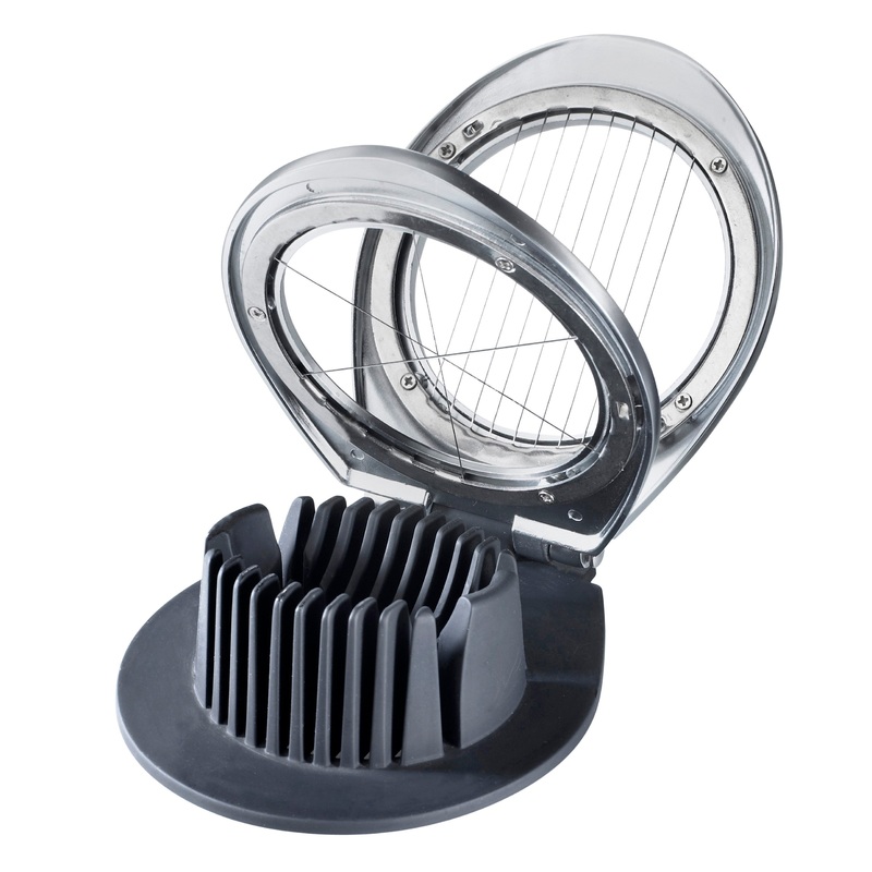 3 Cut Deluxe Egg Slicer w/Heavy Duty Wires, 575685