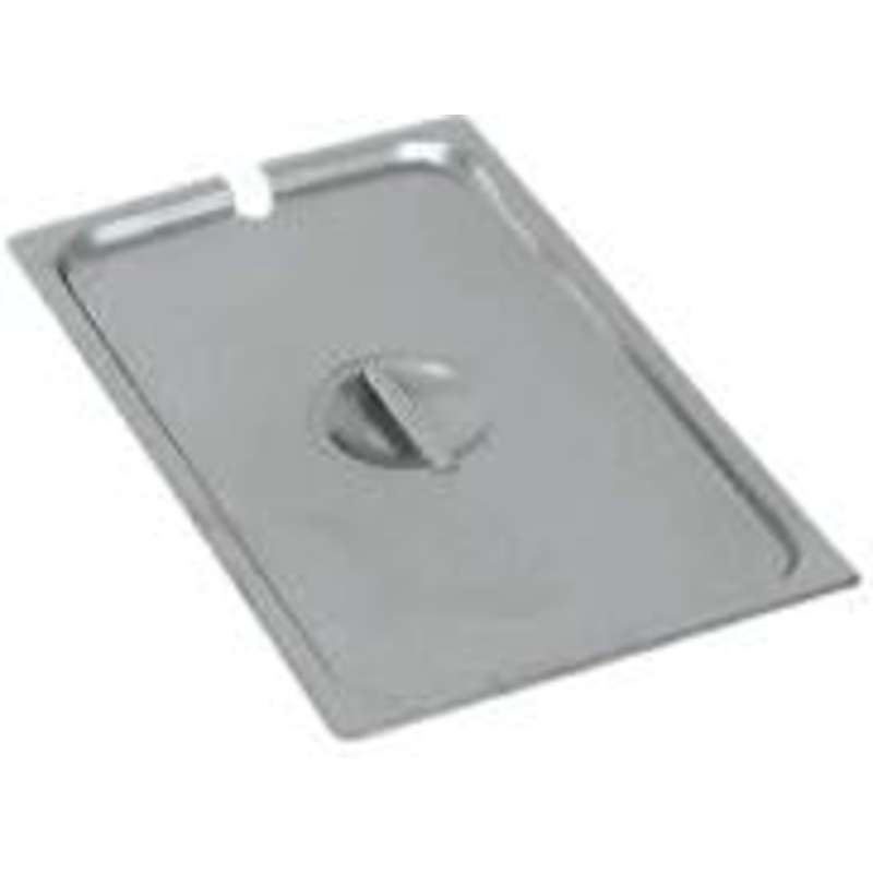 Browne 1/1 Size Notched Stainless Steel Food Pan Cover 575529