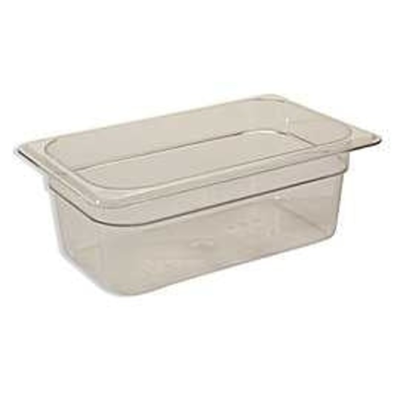 Cambro 1/4 Size 6" Deep Clear Food Pan 46CW135