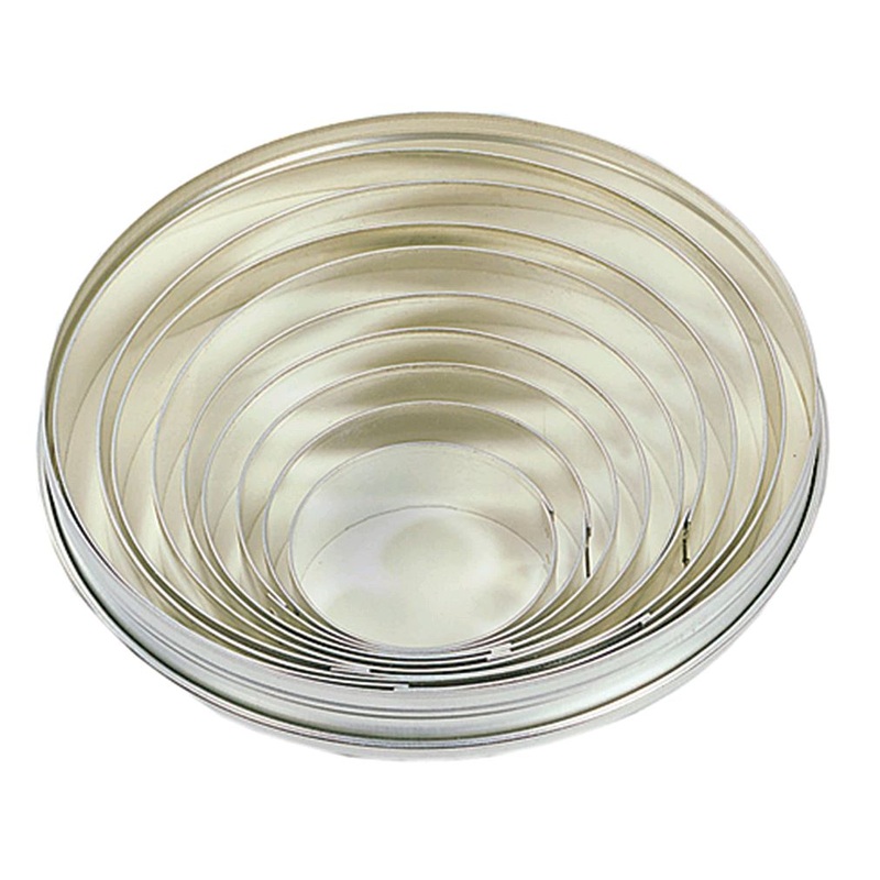 Fox Run S/S Cutter Tin Plated Round 3619