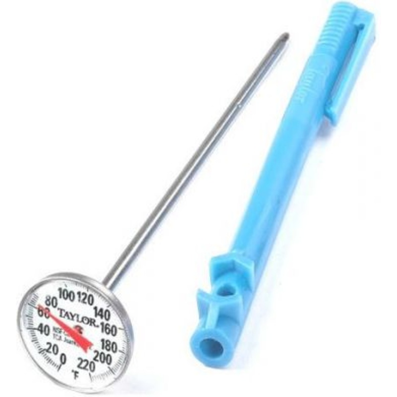 Taylor Thermometer Instant Read, Pocket, 0/220F, 5989NFS *