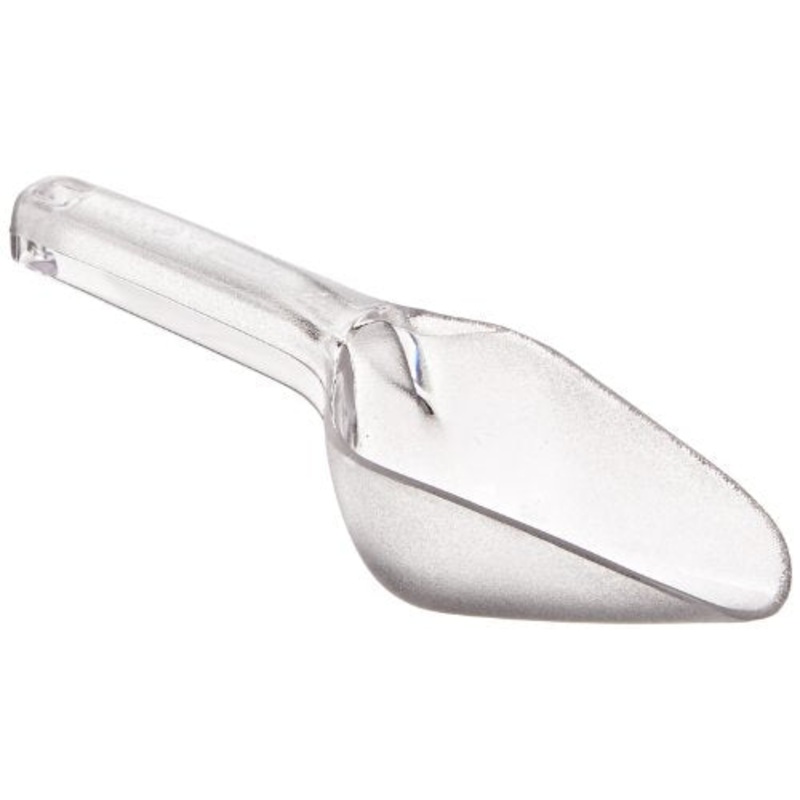 6 oz. Bouncer Clear Bar Utility Scoop