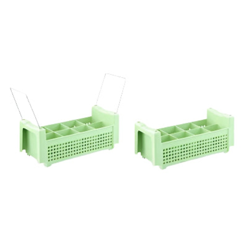 8-Compartment Flatware Basket With Handles