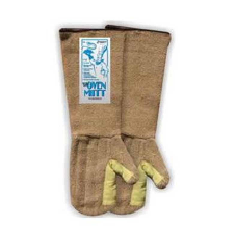 Baker's Mitt With OilBloc 17'' Overall, Speckled Brown
