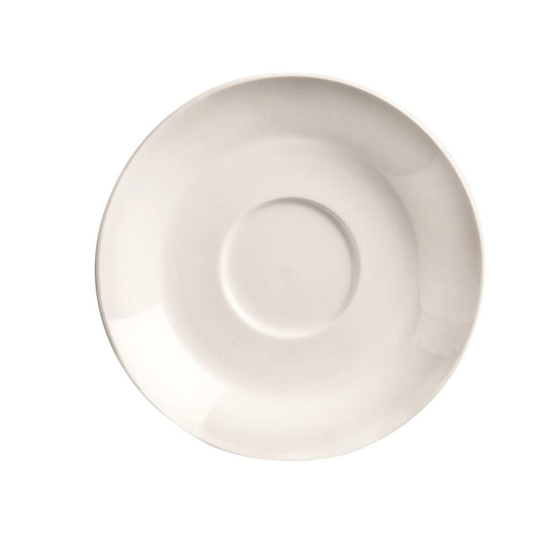 Basics Bright White 4.5" Espresso Saucer