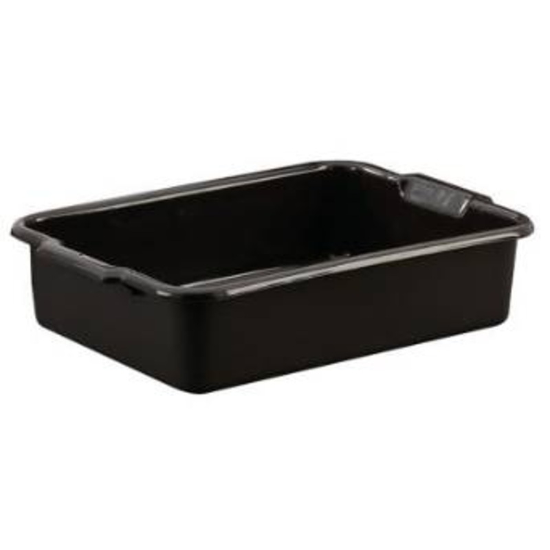 Black 20 x 15 x 7 Single Compartment Dish Box