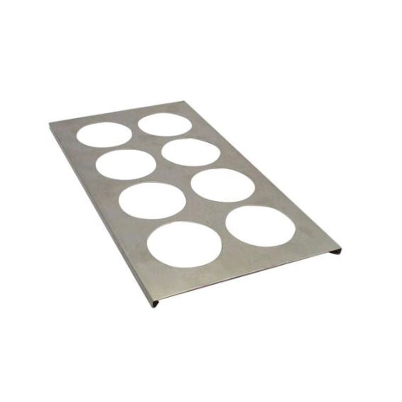Bottle Organizer 8 Hole - S/S