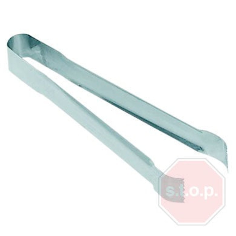 Browne 57531 9" Stainless Steel Multi-Purpose Tongs