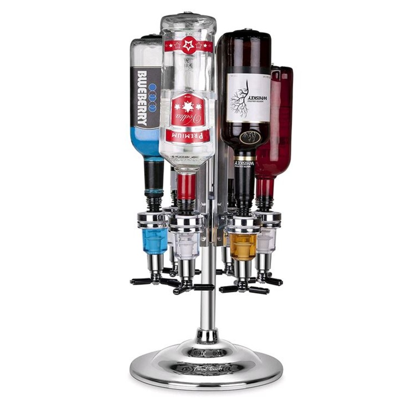 Final Touch 6 Bottle Bar Caddy FTA1816
