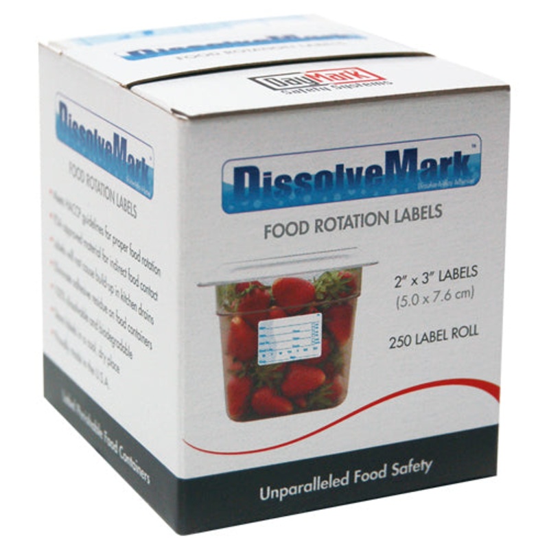 2 x 3 inch Shelf Life Food Rotation Labels