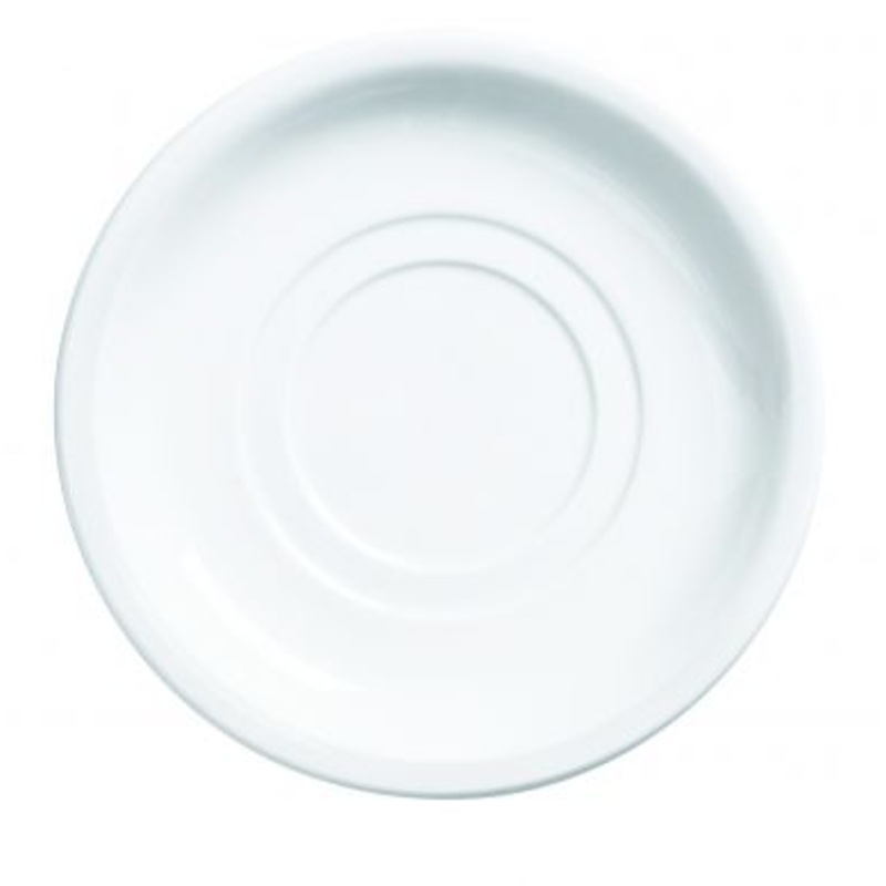 5" Double Well Saucer