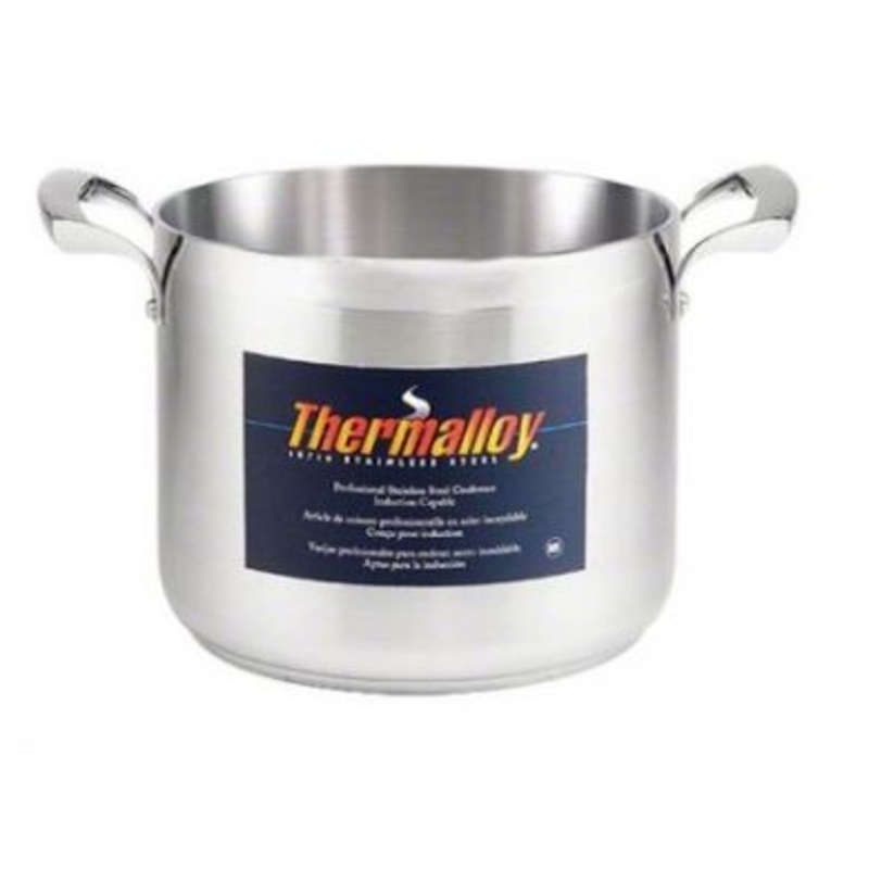 Browne 5723912 12 Qt Pot Stainless Steel Stock Pot (1 Each)