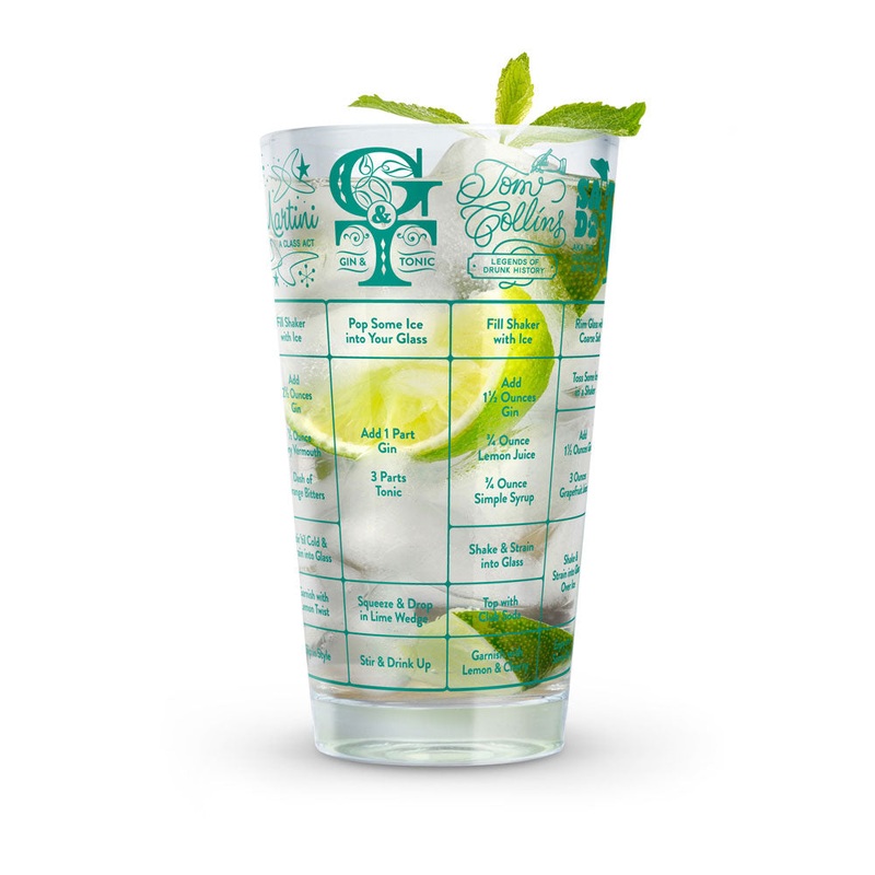 Gin Cocktail Measuring Glass