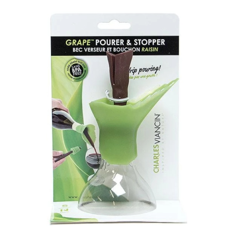 Grape Pourer & Wine Stopper*